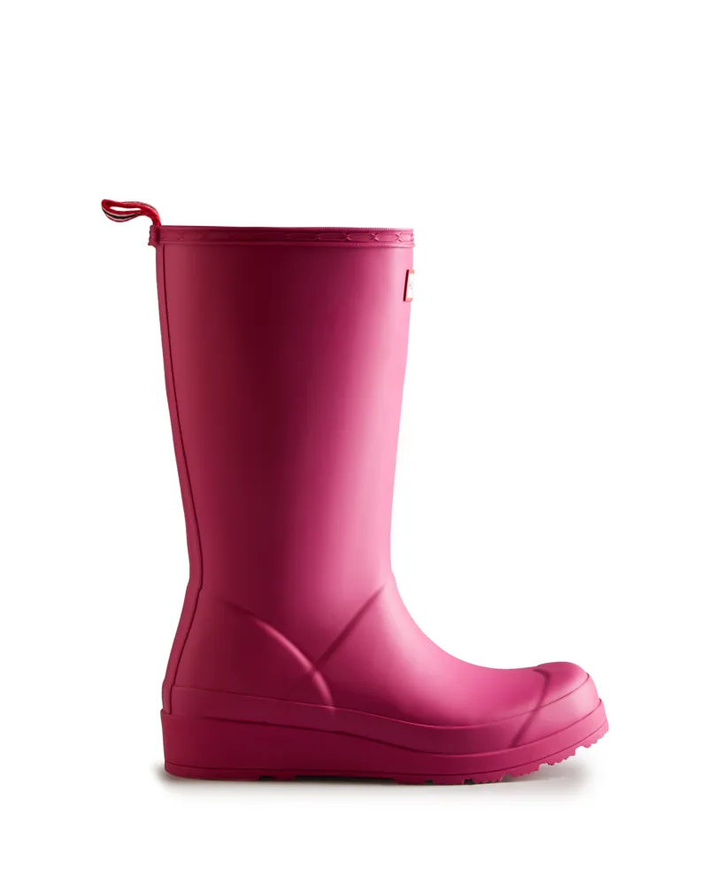 Hunter Womens Play Boot in Prismatic Pink